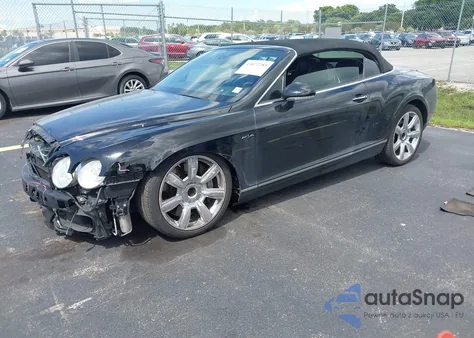 2007 Bentley Continental Gtc z USA, uszkodzony, nr VIN SCBDR33W47C046953